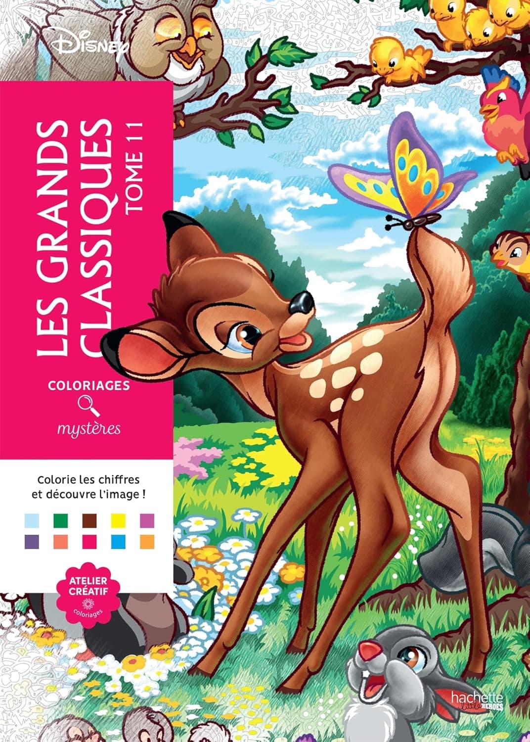 Coloriages mystères Disney - Les Grands classiques Tome 11 – produit de coloriage mystère adulte