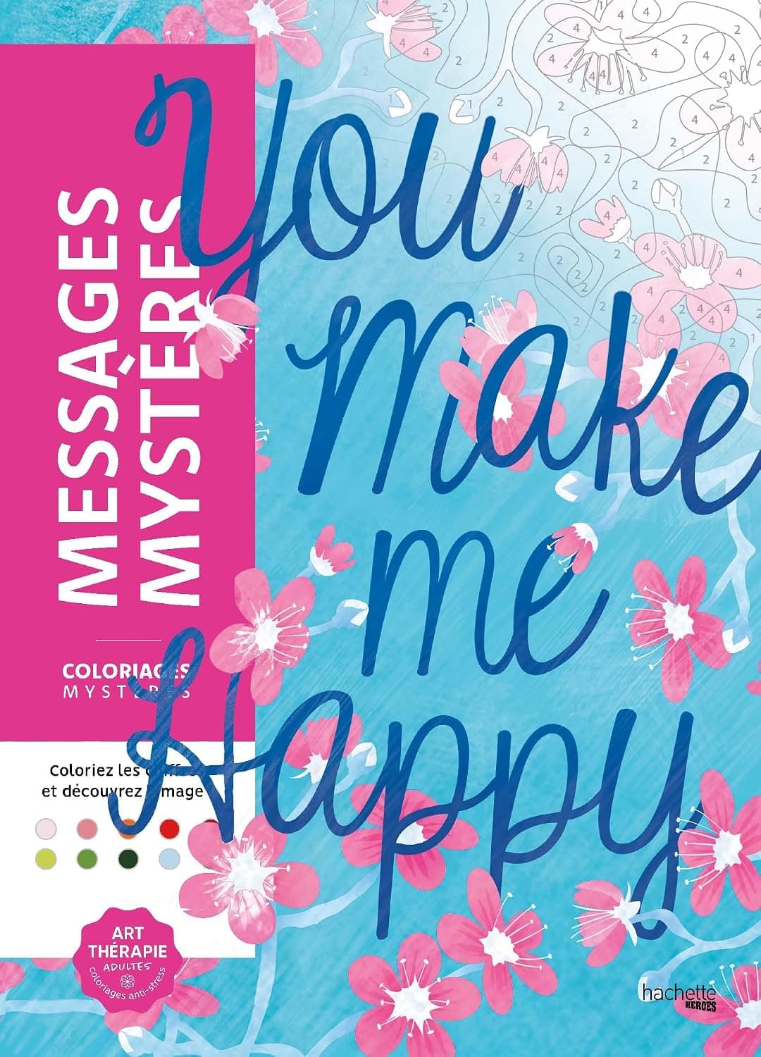 Coloriages mystères - Messages mystères – produit de coloriage mystère adulte