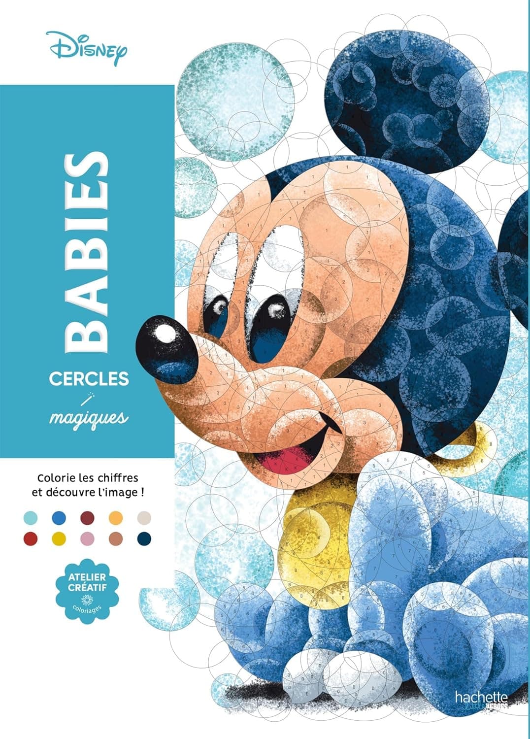 Cercles magiques Art-thérapie Disney Babies – produit de coloriage mystère adulte
