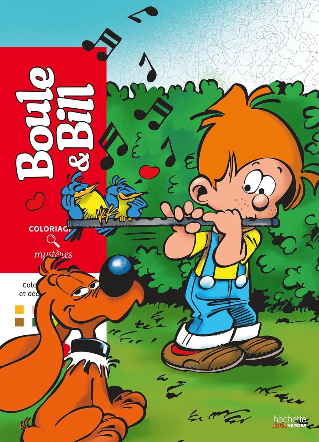 Coloriages mystères Boule & Bill – produit de coloriage mystère adulte