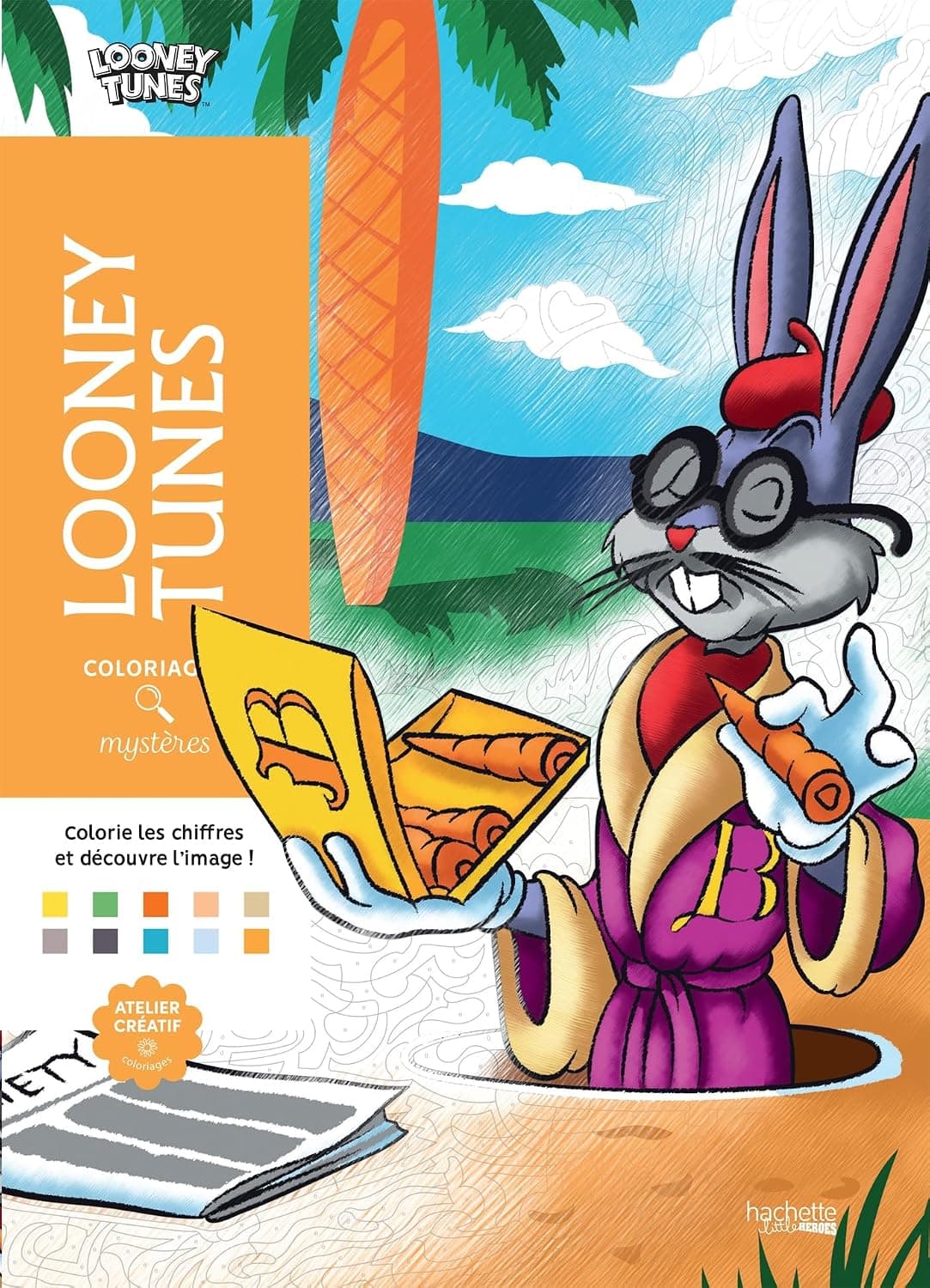 Coloriages mystères - Looney Tunes – produit de coloriage mystère adulte