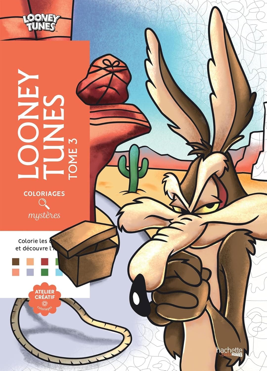 Coloriages mystères - Looney Tunes T3 – produit de coloriage mystère adulte