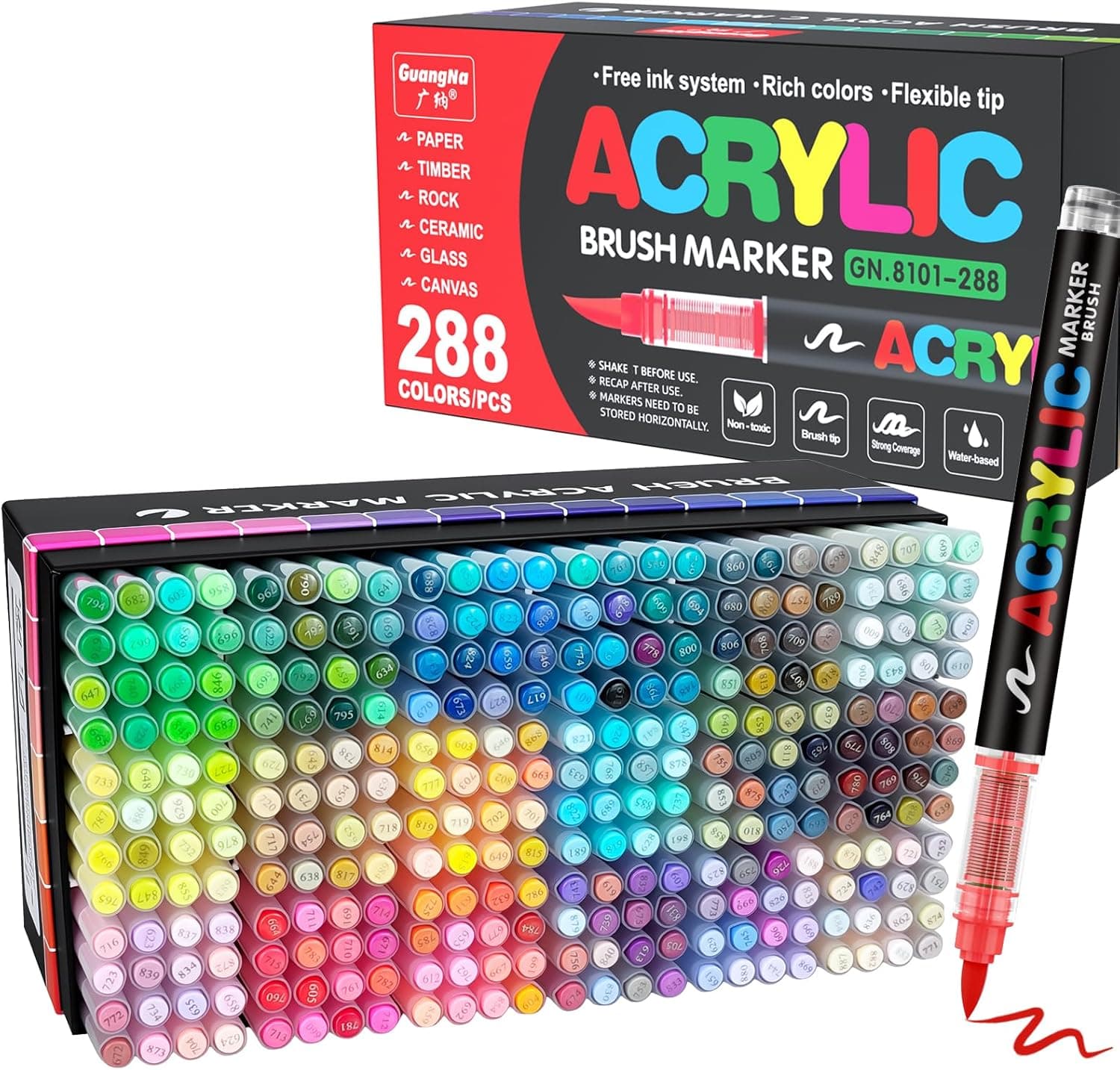 Guangna 288 – produit de coloriage mystère adulte