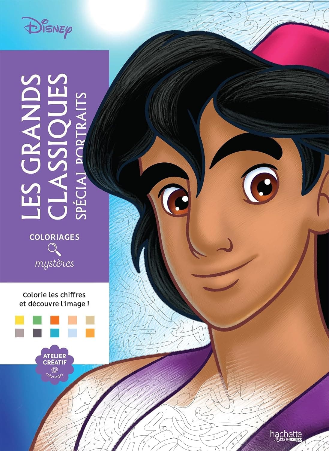 Coloriages mystères - Grands classiques Spécial Portraits – produit de coloriage mystère adulte
